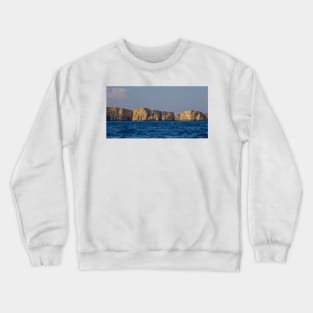 Rock formations with caves Crewneck Sweatshirt